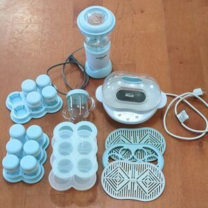 NutriBullet Baby Blender & Steamer Set NBY50100 With Freezer Tray